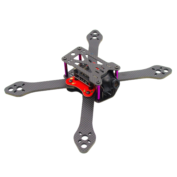 Realacc Martian III X Structure 3.5mm Arm 190mm 220mm 250mm Carbon Fiber Frame Kit with PDB - Photo: 6