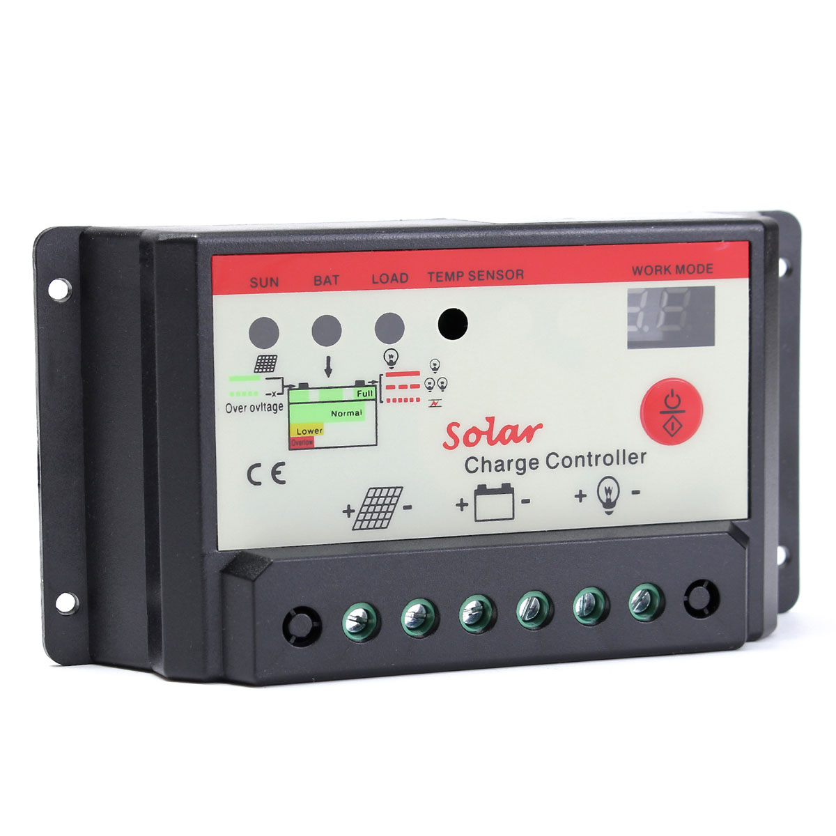 

20A 12V/24V PWM Solar Charge Regulator Solar Panel Battery Controller 240W/480W