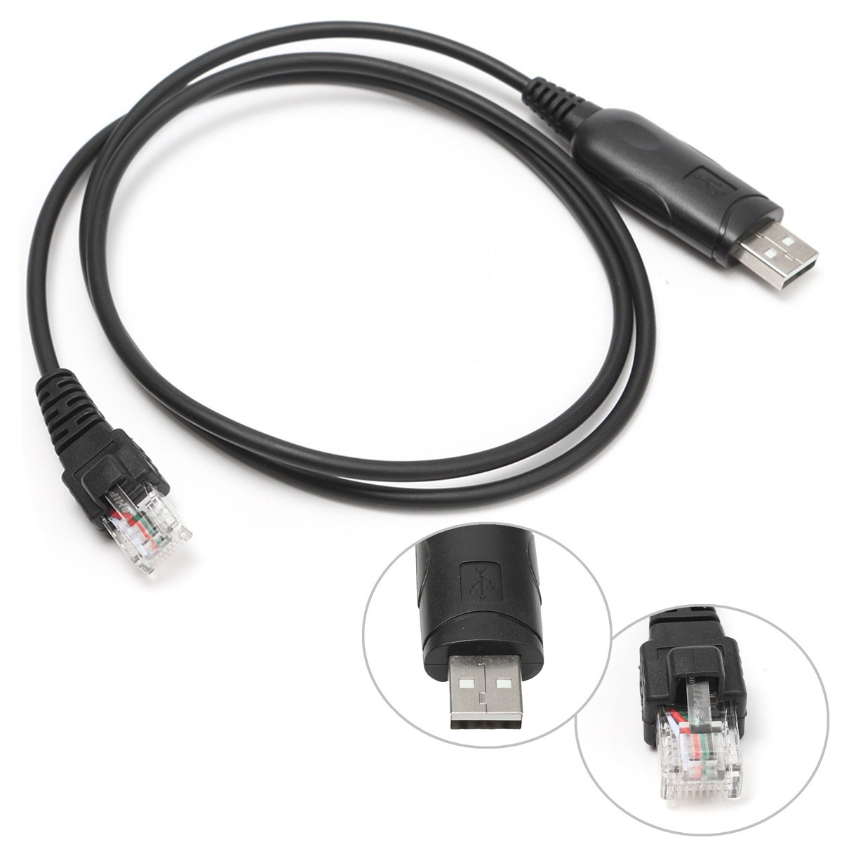 

USB Programming Program Cable Wire For Motorola Radio GM300 GM3188 SM120 GM950E