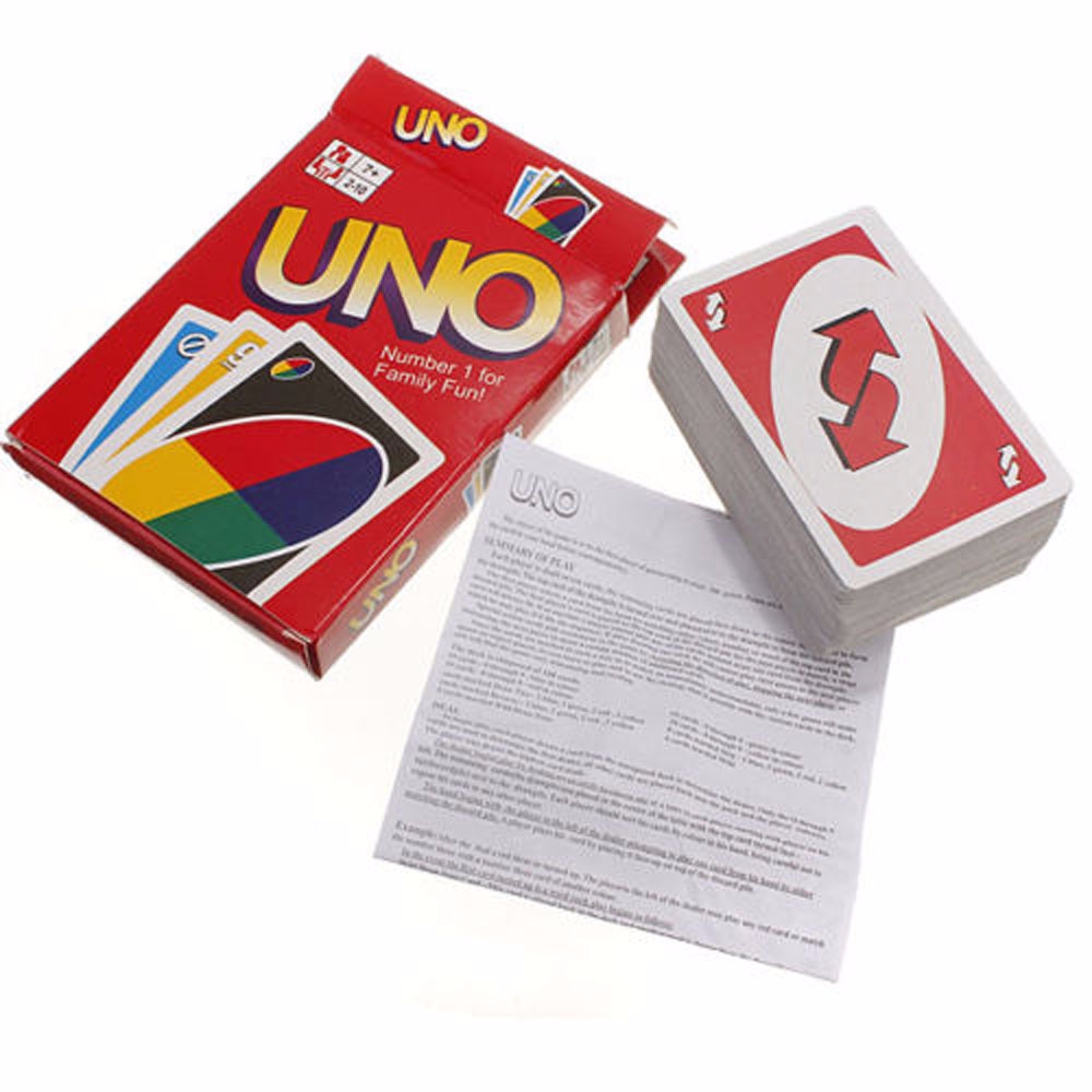 UNO 108 Fun Standard Playing Cards Game For Family Friend Travel Instruction NEW - Photo: 7
