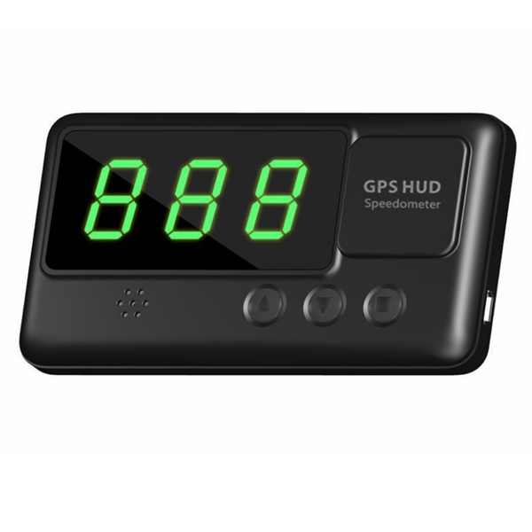 GPS Speedometer HUD Head Up Display Car Overspeed Tired Warning HM Hl 