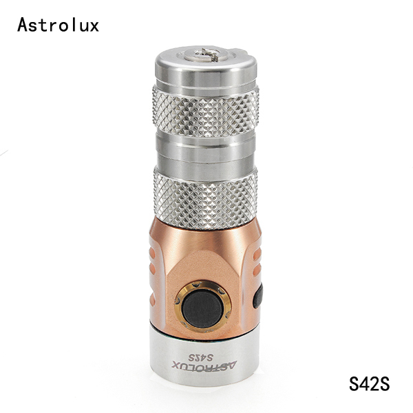 Astrolux S42S Stainless Steel 2023LM Mini Flashlight