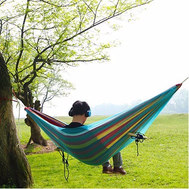 Details about   Double Person Hammock Tree Patio Bed Swing+Mosquito Net For Outdoor    RF5 