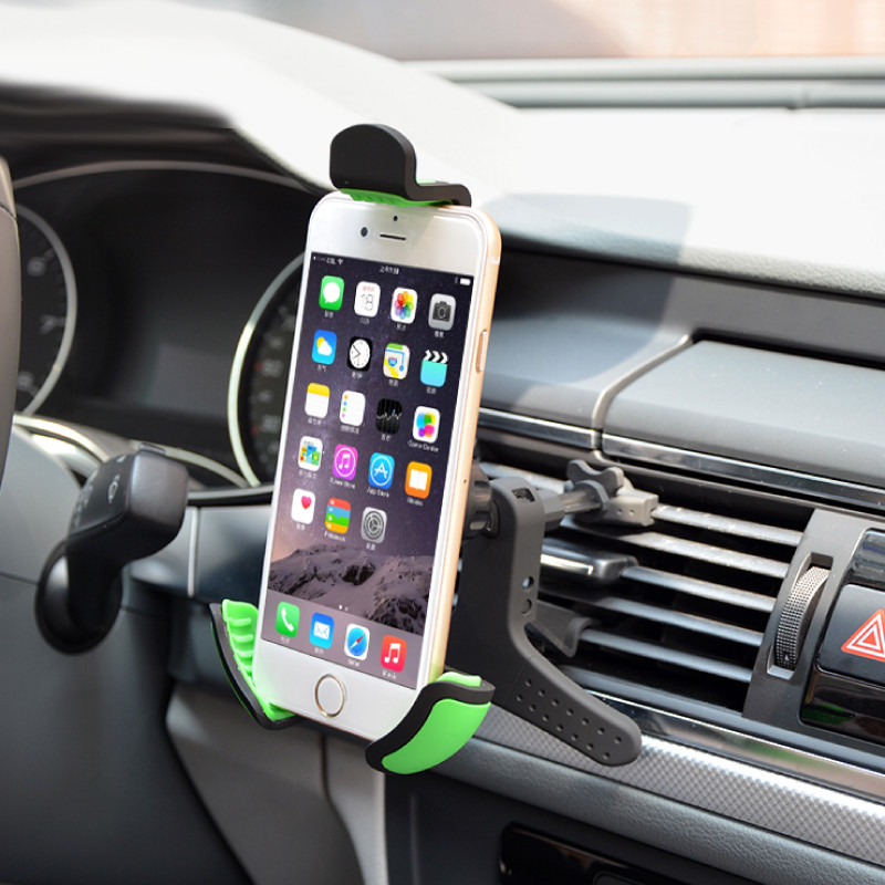 

Universal 360° Car Air Vent Phone Mount Bracket Holder Stand For 3.5-6.3 Inches Smartphone