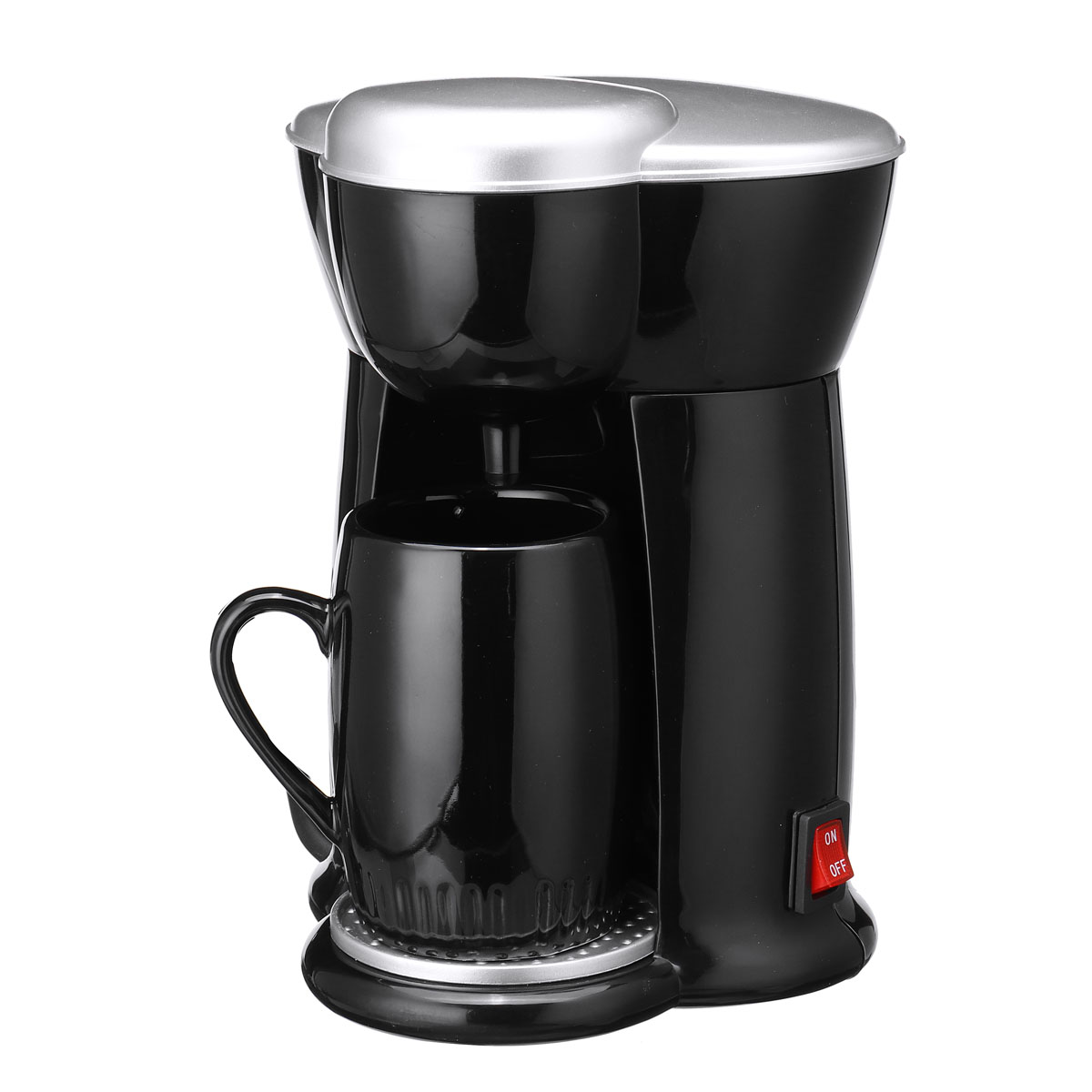 Machine a cafe automatique de tasse de cafe d'egouttement de tasse de 300W mini machine automatique electrique d'espresso