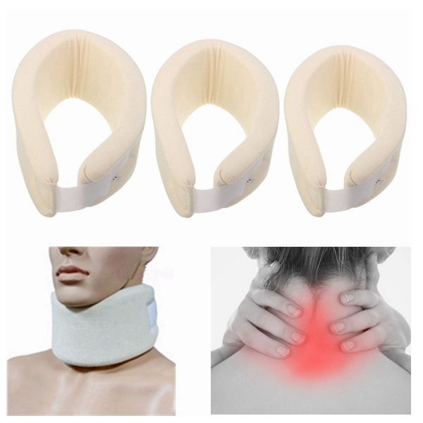 

Soft Foam Cervical Collar Neck Support Brace Pain Relief First Aid Traction