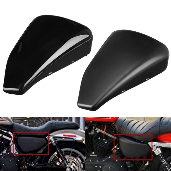 

Left Motorcycle Battery Cover Matte/Glossy For Harley Sportster XL883 XL1200 2014-2017