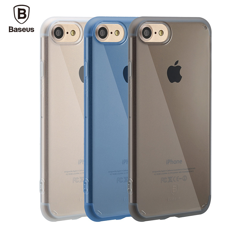 

Baseus Simple Series Super Slim TPU Case Multi Protective Anti-Scratch Cover Case For iPhone 7