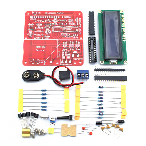 

Original Hiland DIY Multifunction Transistor Tester Kit For LCR ESR Transistor PWM Signal Generator