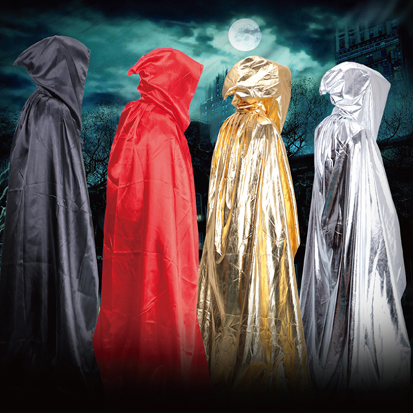

Men Halloween Cosplay Witch Wizard Cloak Vampire Four Colors