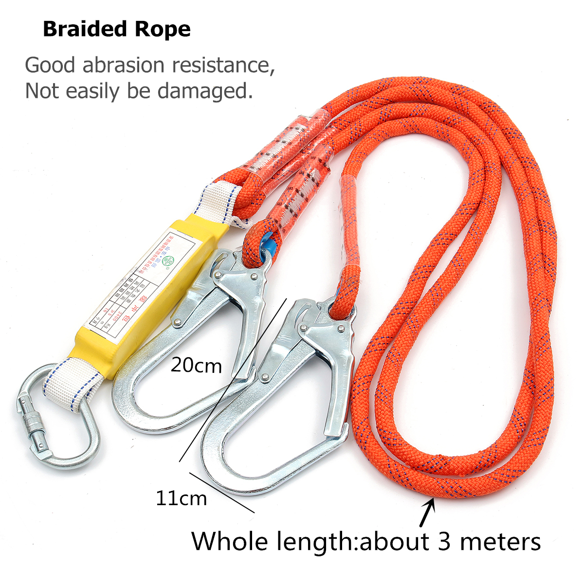 Professional Climbing Rappelling Rescue Full Body Safety Belt Harness US Ship for sale online 