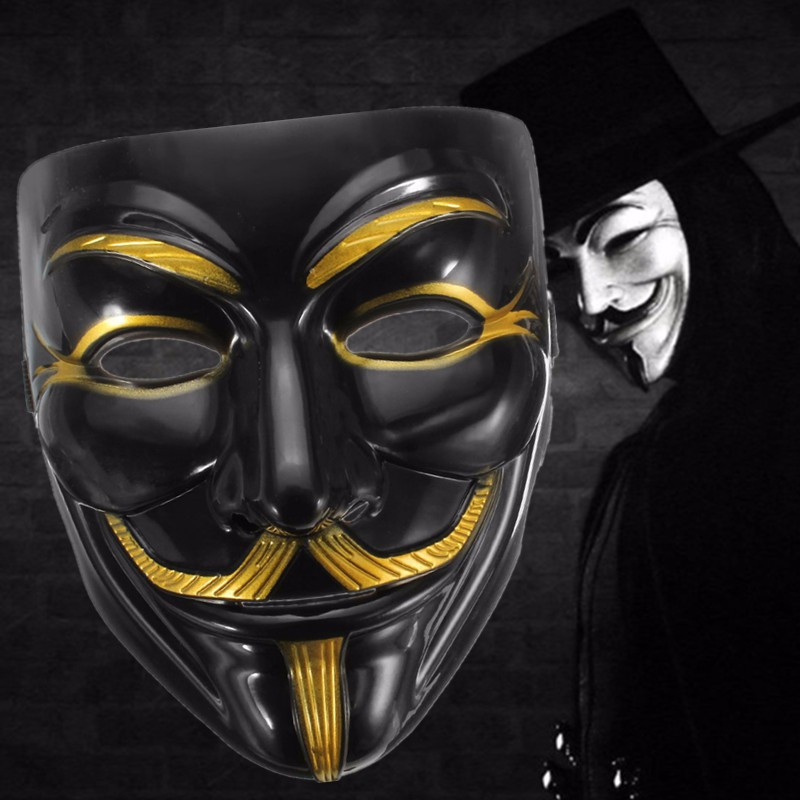 Покажи черные маски. Маска Vendetta Гая Фокса, Анонимуса, вендетта черная.