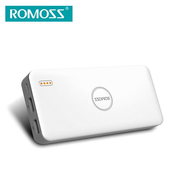 

ROMOSS PB20 20000mAh 2.1A Dual USB Output Portable Power Bank for Mobile Phone