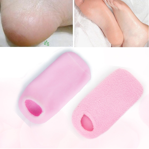 

1 Pair Gel Spa Vitamin E Feather Yarn Moisturizing Soften Repair Cracked Foot Skin Socks