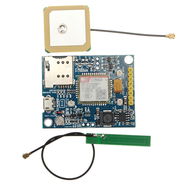 

SIM868 Development Board GSM GPRS Bluetooth GPS Module With GMS Glue Stick Antenna