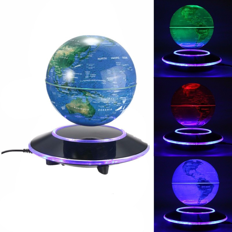 

Magnetic Levitation Floating globe 6 inch Amazing Office House Decor Colorful Valentines Day Gifts
