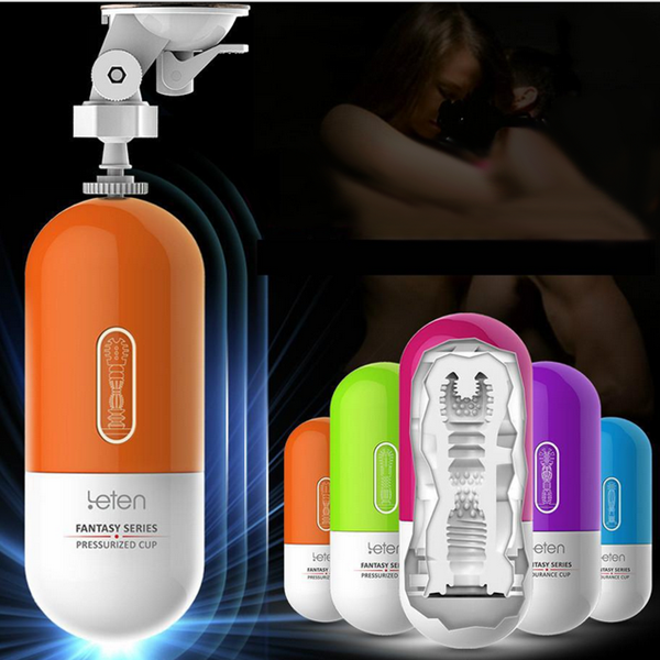 

Leten 360 Degree Illusory Space Air Hand-free Vagina Real Pussy Masturbator For Male Adult Sex Toys