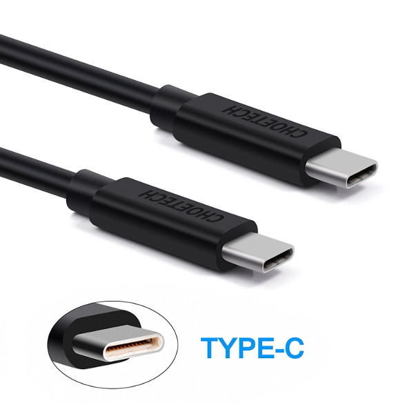 

CHOETECH 2.4A USB 3.1 Type-C Male to Type-C Male 1M/3.3FT Date Charging Cable