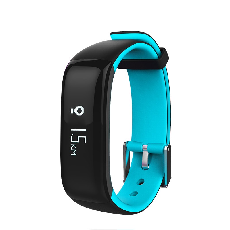 

Sports P1 Smart Bluetooth Bracelet Wristband Heart Rate Blood Monitor Waterproof IP67 Watch