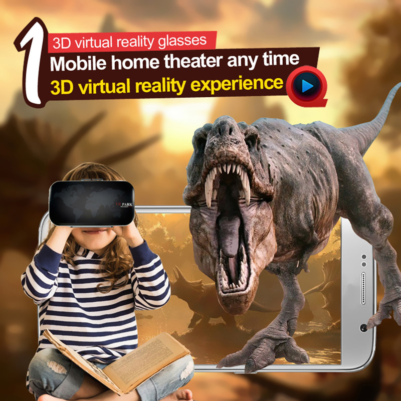 

VR PARK V3 3D Glasses Virtual Reality 3D Video Movies Game Glasses For 4.0-6.0Inch Smartphone