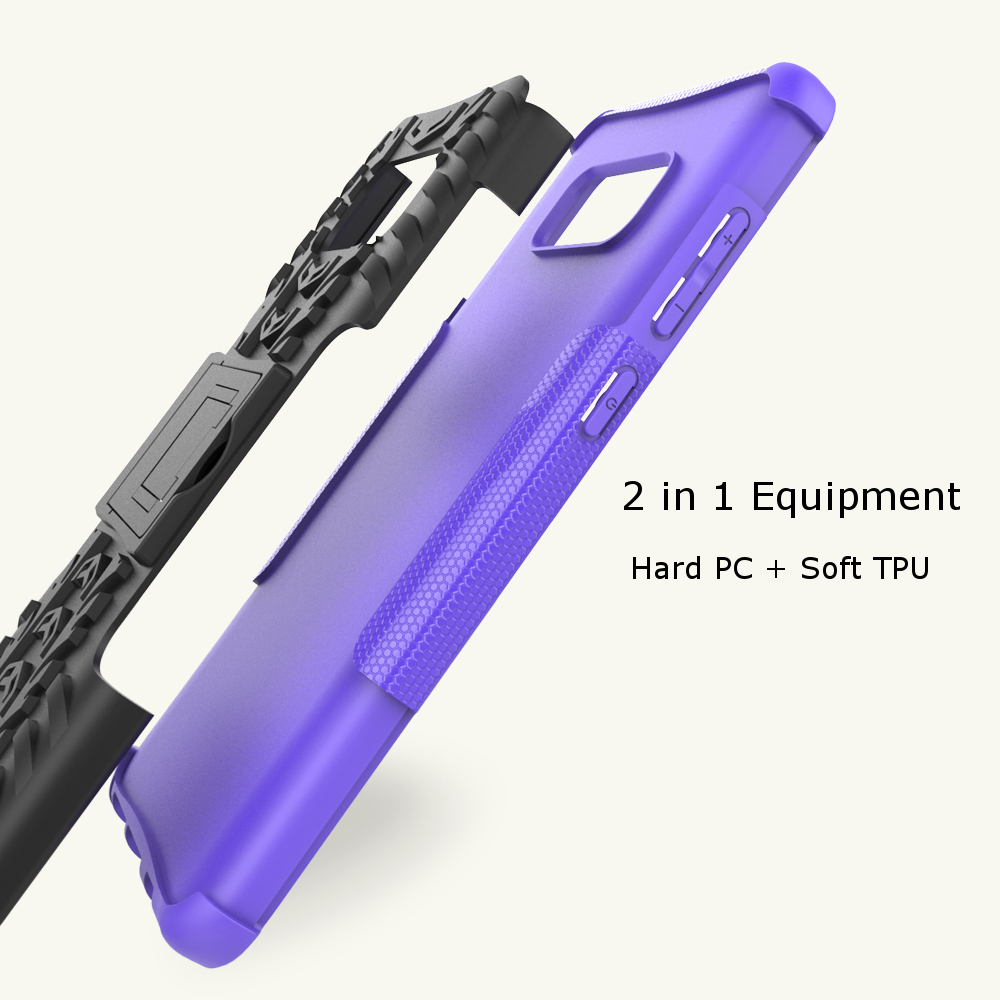 Bakeey™ 2 in 1 Armor Kickstand TPU PC Case for Samsung Galaxy S8 Plus