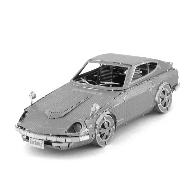 

Aipin DIY 3D Puzzle Stainless Steel Model Kit Mini Coupe Silver Color