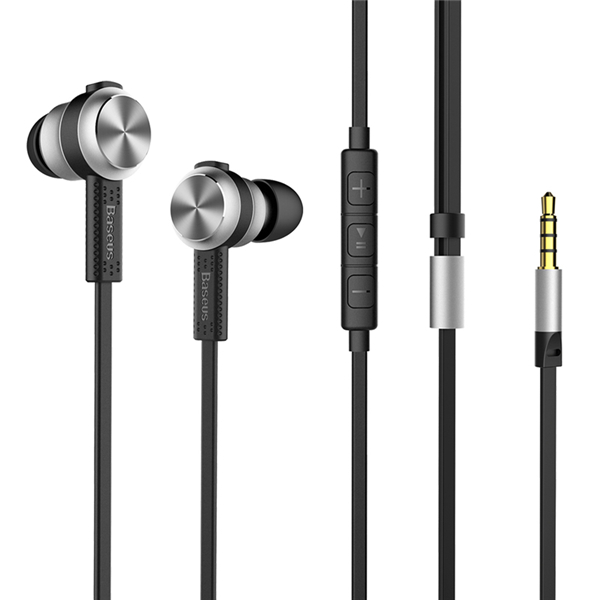 

Baceus Encok H01 In-ear 3.5mm Plug High Fidelity Wired Control Earphone With Mic