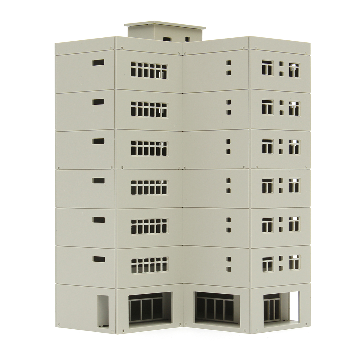 Shop N Scale 1:160 Outland Models Railway Modern City Building 4-Story House 