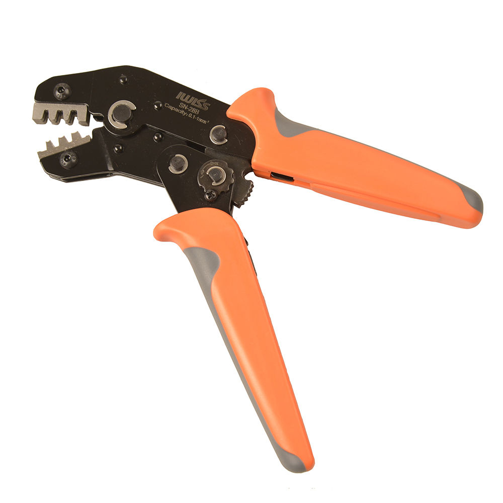 28-18AWG 0.1-1.0mm2 Crimper Plier for Non-insulated Terminal 
