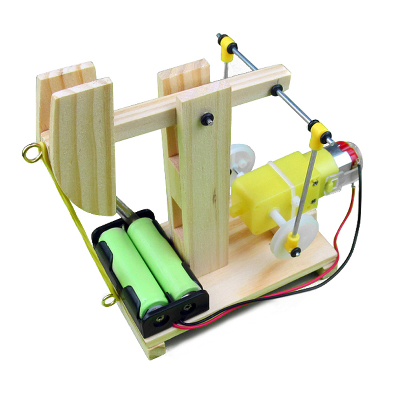 

Puzzle Assembled Model Scientific technology DIY Material Kowtow Machine Pumping For Children