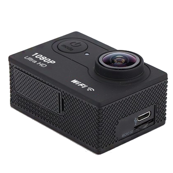AT-L207 1080P 140 Degree Wide Angle WiFi Camera Ultra HD Waterproof 30m FPV Sport Action Cam - Photo: 3