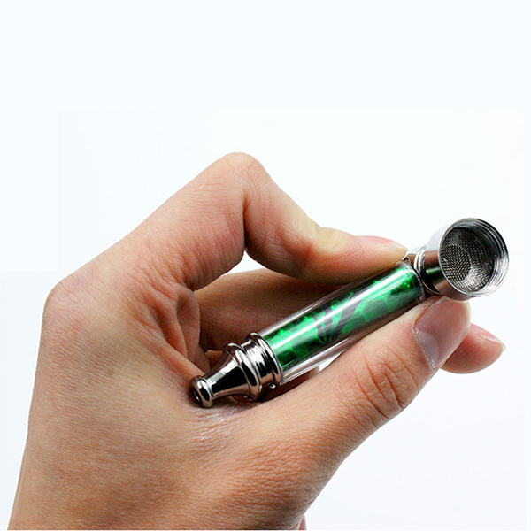 

Loskii NB-SP002 Portable Smoking Pipe Set Metal Pocket Tobacco Herb Pipes Smoking Accessories