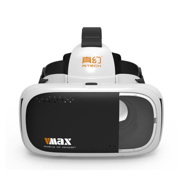 

RITECH VMAX VR Pro Version Virtual Reality 3D Glasses Headset for 4.7-6' Mobile Phone