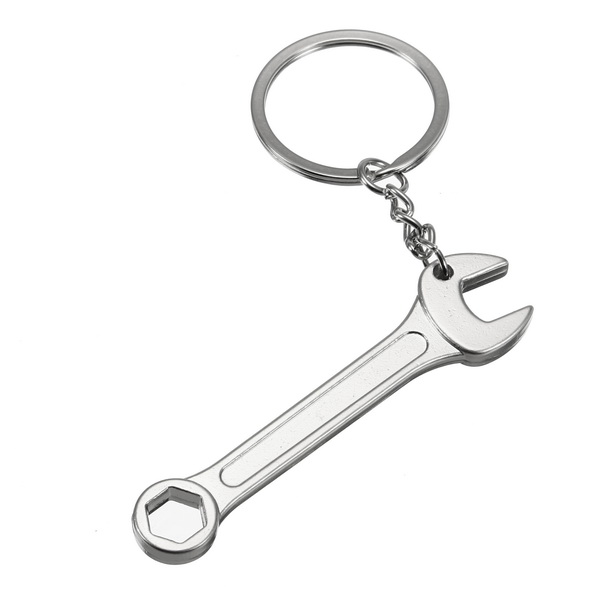 LOT OF TWO KEY CHAIN RING WITH MINI LEVEL MADE BY GREAT NECK TOOL 