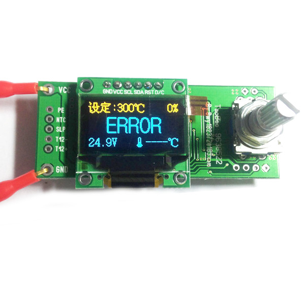 

T12 0.96 inch OLED Soldering Station Control Board Temperature Controller English Version