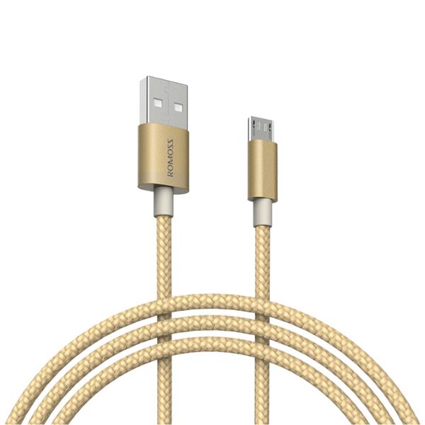

ROMOSS Nylon Braided 2.1A Micro USB 1m/3.28ft Charging Data Cable For Android