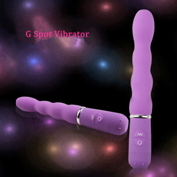 

Waterproof Silicone 10 Function Wavy G Spot Vibrator For Women