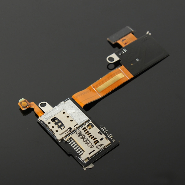 

Micro SIM Card SD Reader Flex Cable For Sony Xperia M2 D2303 D2306 D2305