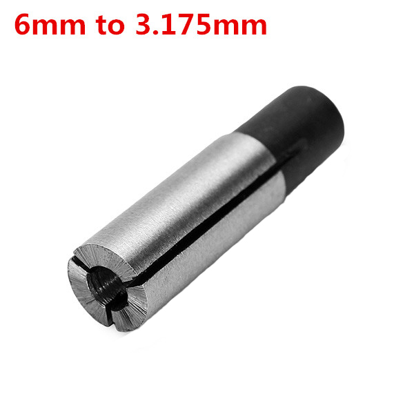 

6mm to 3.175mm Carving Knives Conversion Chuck For Engraving Machine Length 23mm