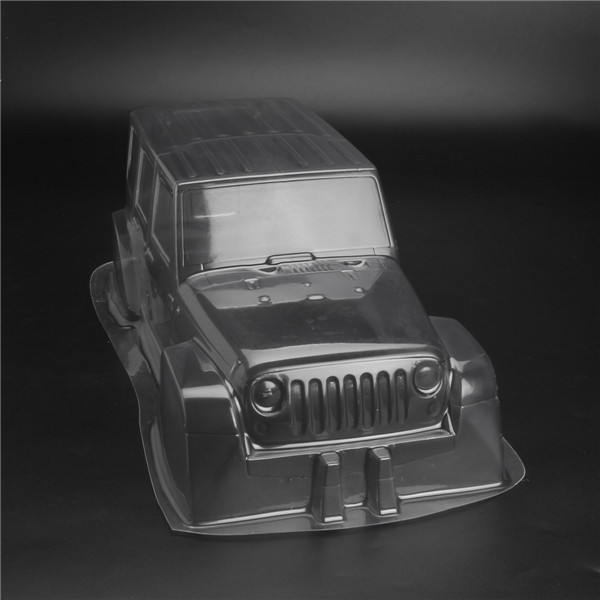 1:10 Scale Jeep RC Crawler Car D90 Body Shell Hard Plastic Transparent PVC Climbing Car  - Photo: 4