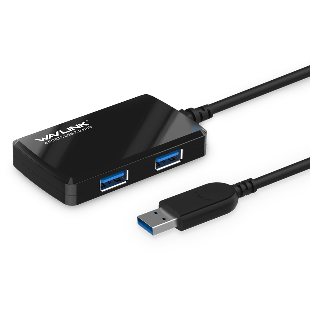 

WAVLINK WL-UH30411 Mini 5Gbps USB 3.0 to 4 USB 3.0 Ports Hub for PC Laptop