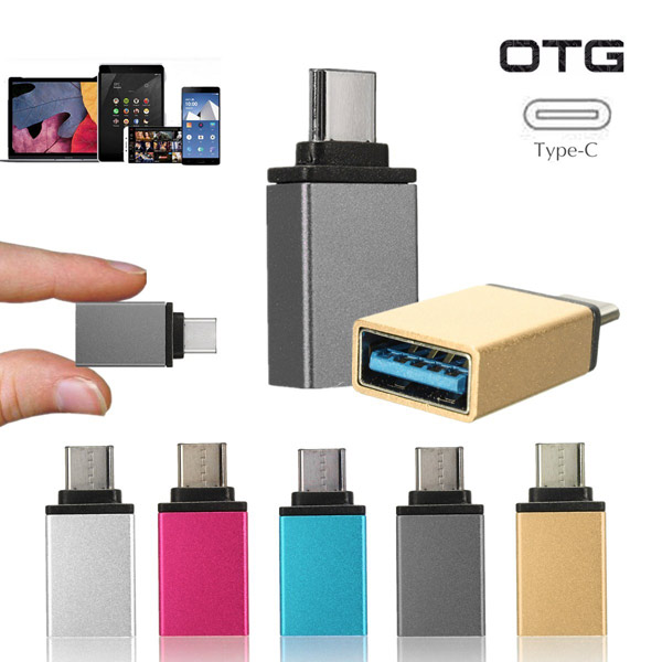 

USB 3.1Type C Male to USB 3.0 Female OTG Data Sync Charge Adapter Converter