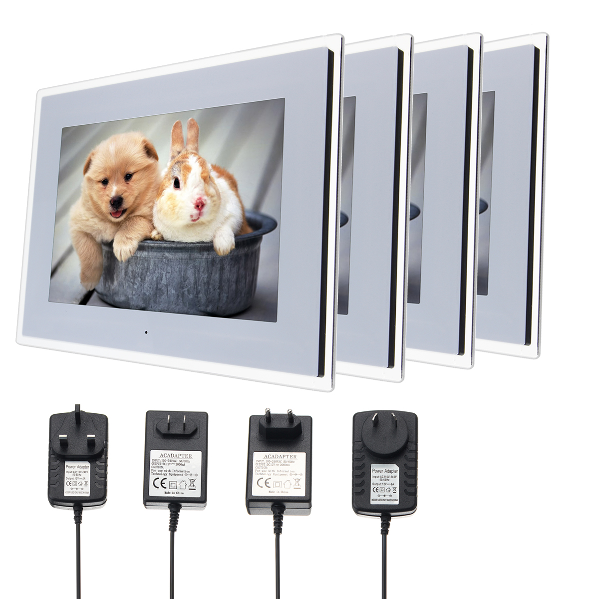 

15 inch HD Digital Photo Frame Gallery Advertising Machine With 8G SD Card