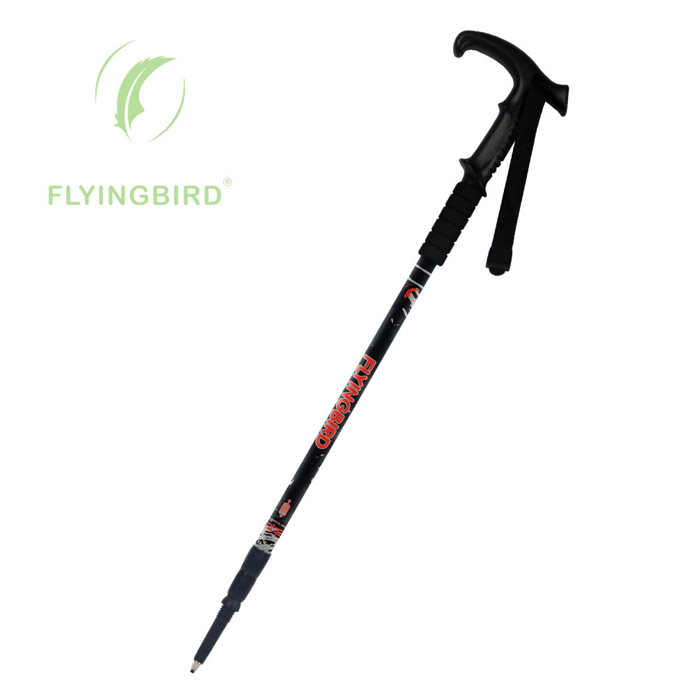 

FLYINGBIRD Fz6 Aluminum Alpenstocks Ultralight Shock Absorption Adjustable Climbing Hiking Sticks