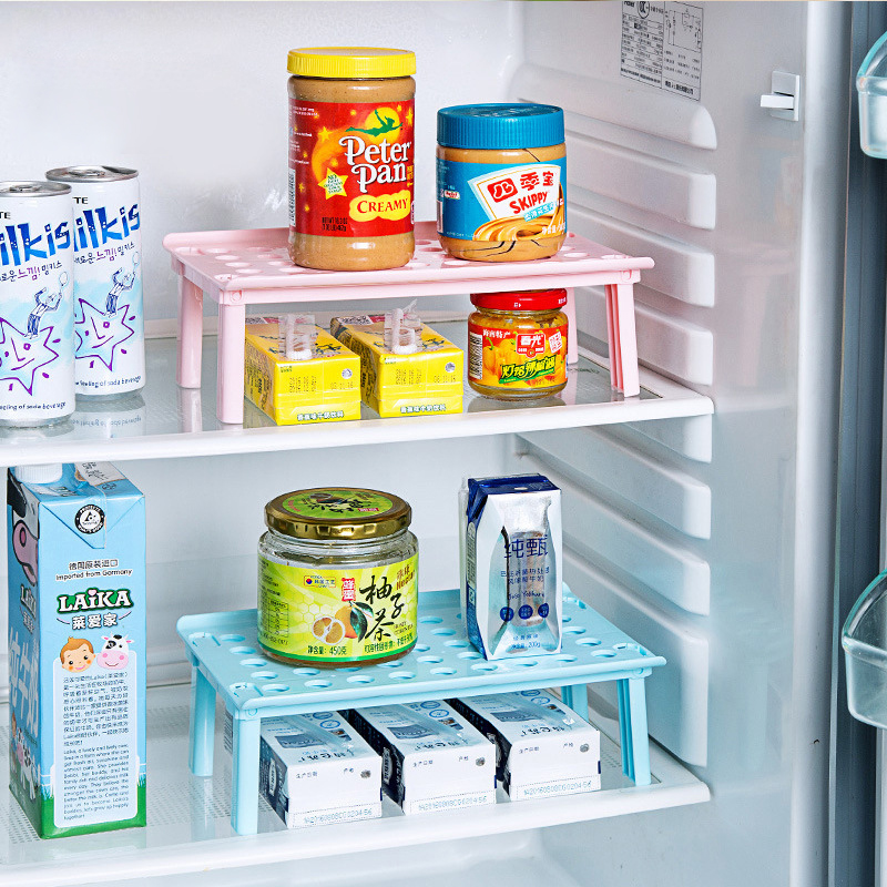 Honana KS-961 Support de stockage multifonctionnel en plastique pour refrigerateur dans la cuisine