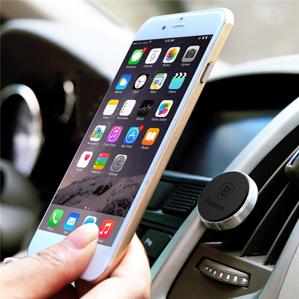 

Baseus Universal 360° Rotation Car Air Vent Mount Strong Magnetic Phone Holder for Samsung iPhone