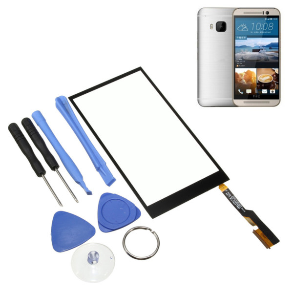 

Front Glass Digitizer Touch Screen Lens + Tools Replacement For HTC One M8