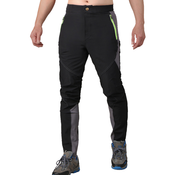 Mens Outdoor Ultra-thin Waterproof High-elastic Sport Pants