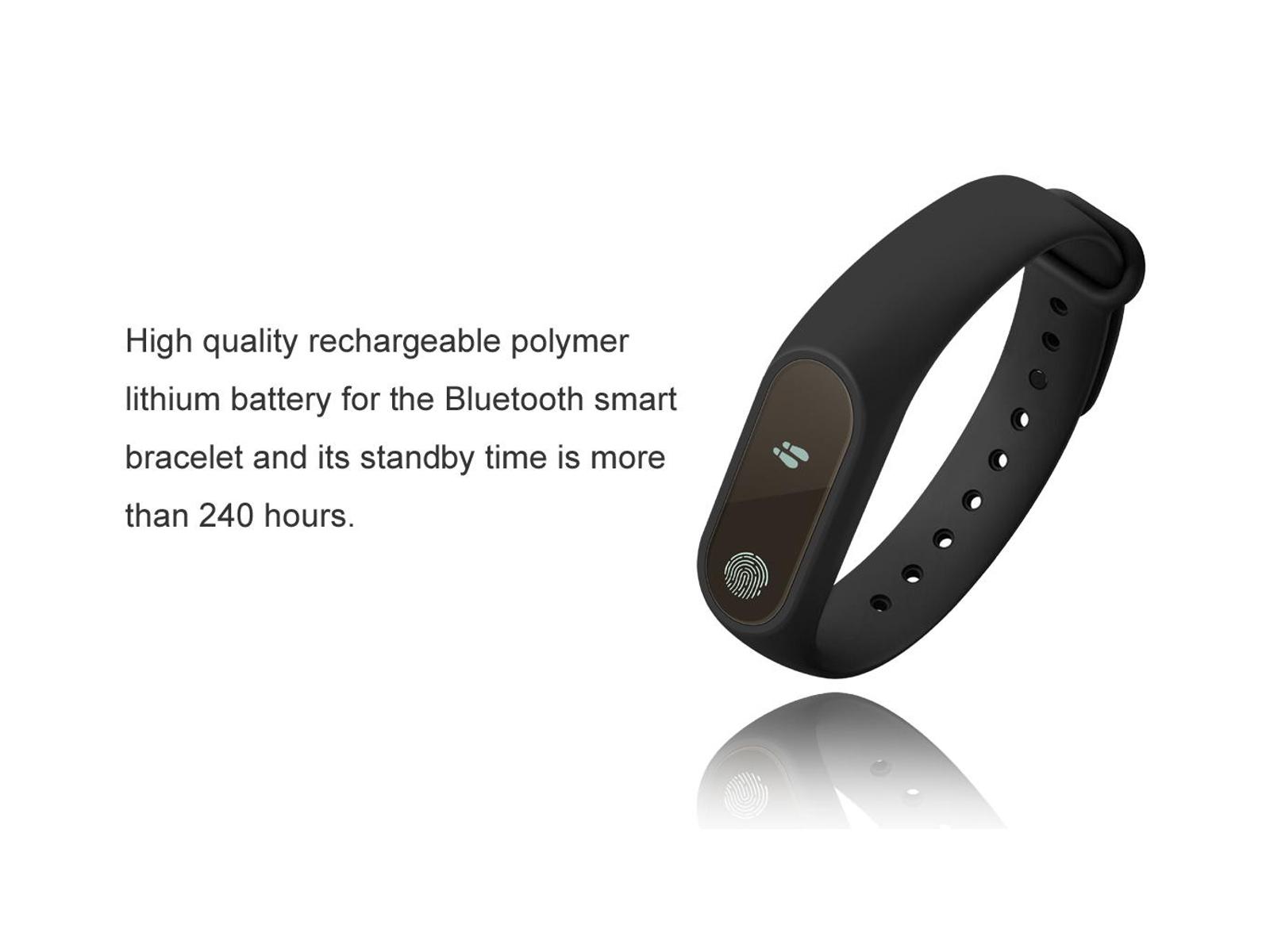 M2 Bluetooth Heart Rate Monitor Fitness Tracker Smart Wristband For iPhone X 8Plus OnePlus5 Xiaomi 6