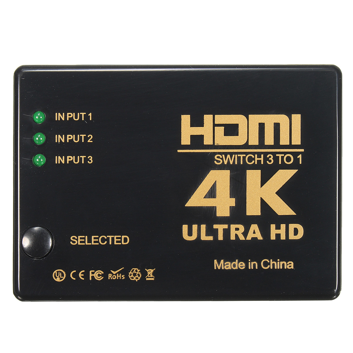 

3 In 1 Out 3D 4K*2K HDMI 1080P Switch Selector Splitter For HDTV DVD Xbox 360 PS3